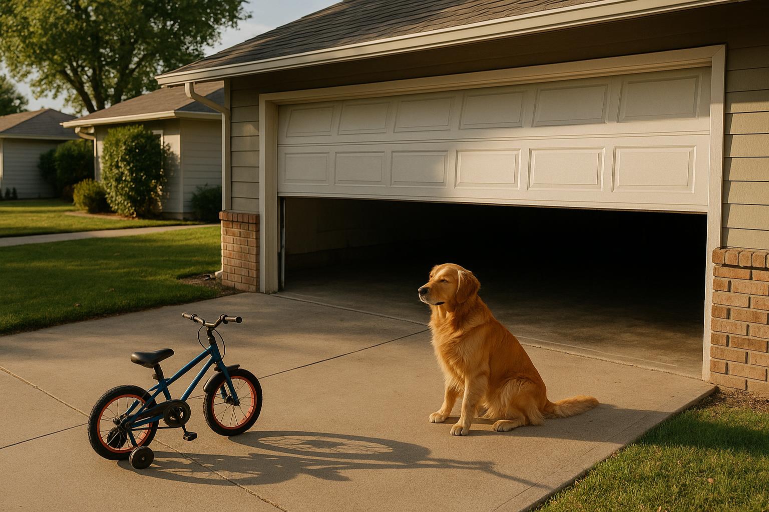 How to Keep Your Garage Door Safe Around Kids and Pets