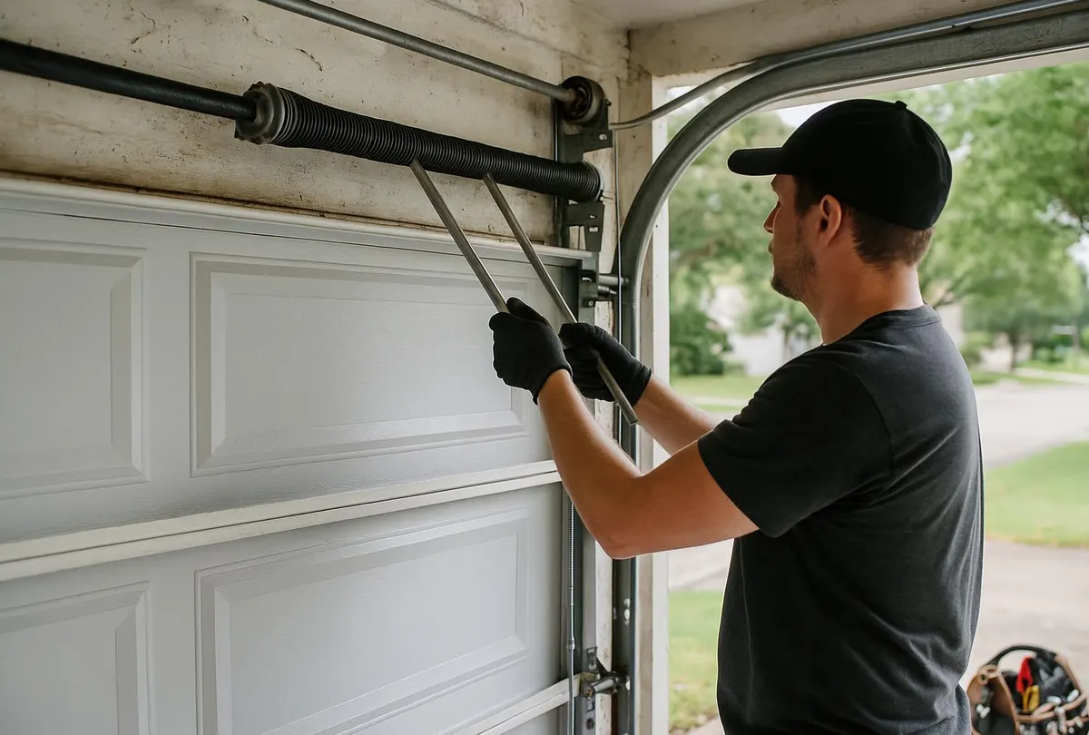 Why Your Garage Door Rides Crooked: Bent or Misaligned Tracks — Kingsburg Garage Door, Kingsburg, CA